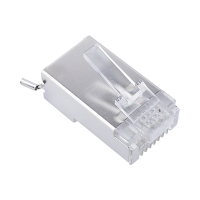 Bote con 100 Piezas de Plug Modular RJ45 Cat6 blindado con pin de tierra, chapado de oro a 30 micras para durabilidad extrema - Image 8