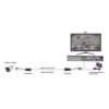 Kit de transceptores activos TURBO HD. Convierte 36/24 Vcc a 12 Vcc regulados, a través de cable  UTP Cat5e / 6. Transmision de 200 m (Revisar tabla de resoluciones ) - Image 9