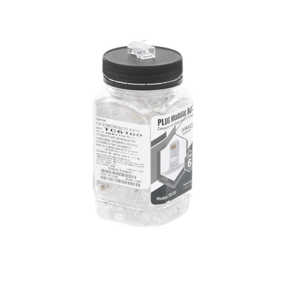 Bote con 100 Piezas de Plug Modular RJ45 Cat6 sin blindaje, chapado de oro a 30 micras para durabilidad extrema - Image 4