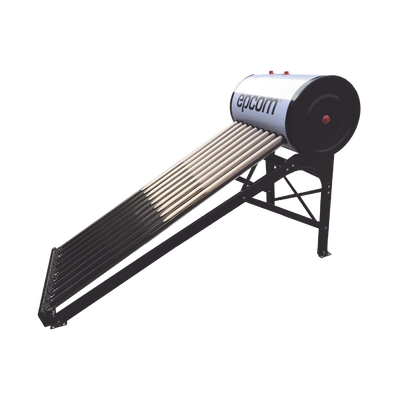 Bóiler Solar de 90L, Baja Presión con 9 Tubos de Vacío de Mayor Resistencia y Termotanque Inoxidable de Grado Alimenticio, Resistentes a Granizo de Hasta 25 mm/ l , Incluye Anodo de Magnesio - Image 4